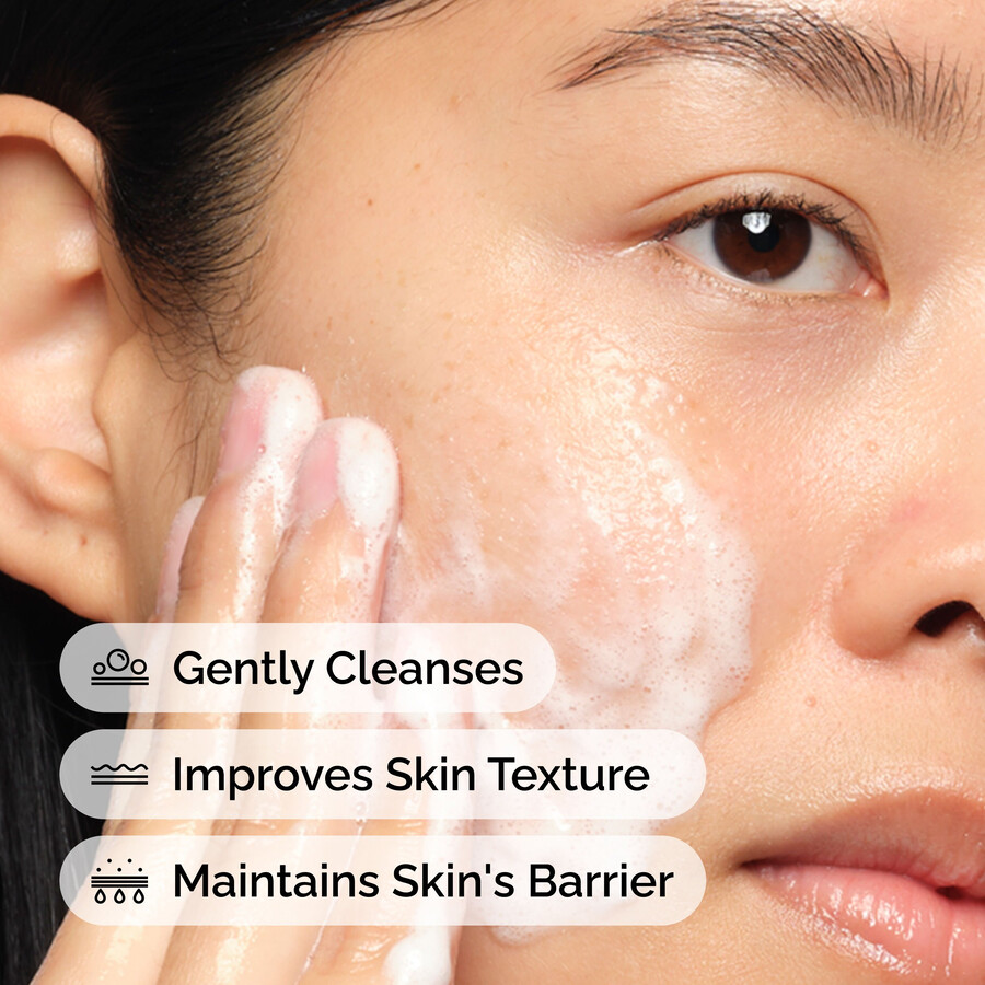 genießen sie geschmeidige und strahlende haut mit dem glucoside foaming cleanser