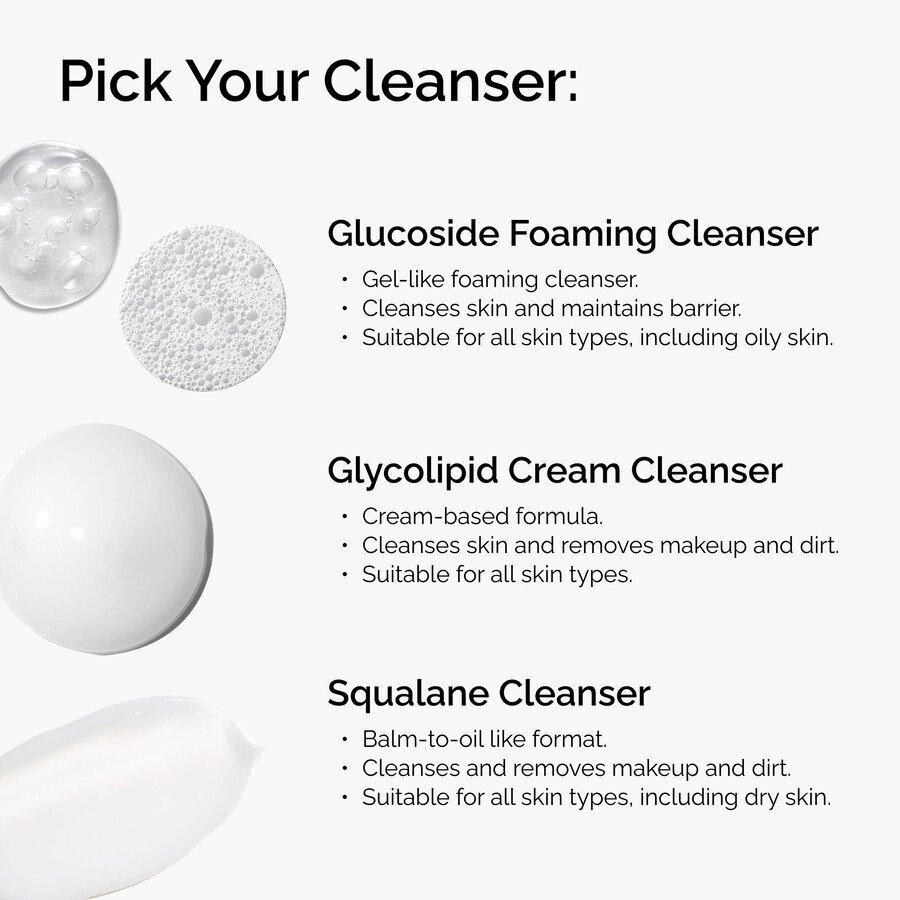genießen sie geschmeidige und strahlende haut mit dem glucoside foaming cleanser